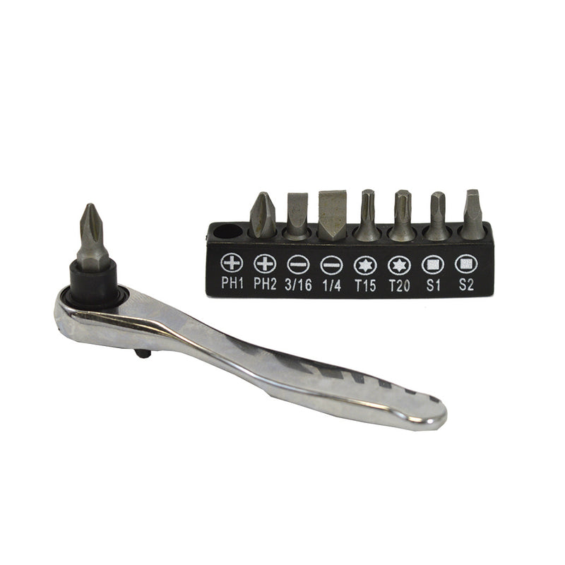 Tool Valley Tool Valley Offset Micro Bit Driver with 8 Bits - DynalineTool Valley